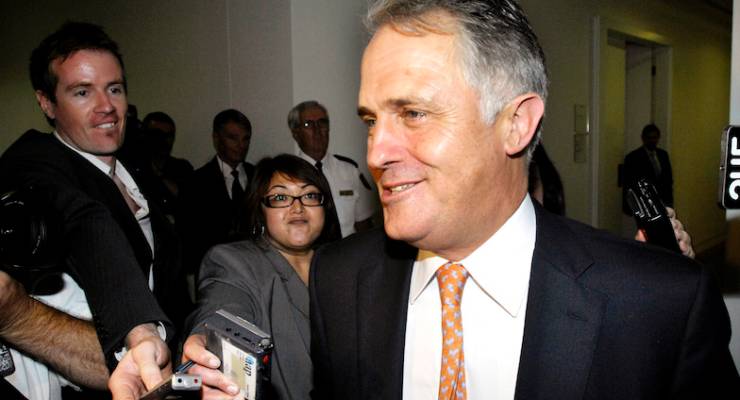 Malcolm Turnbull Liberal leader