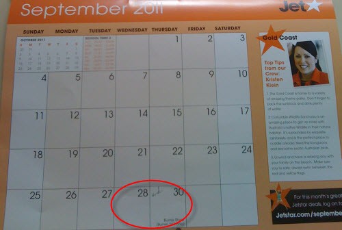 Jetstar September