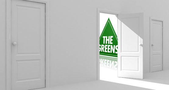 Greens door