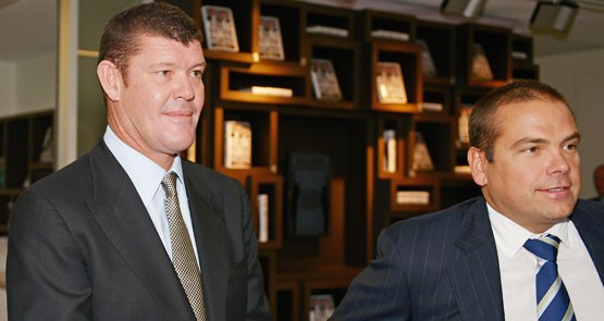 James Packer Lachlan Murdoch