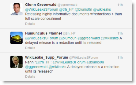 Glenn Greenwald tweets