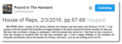 hansard tweet