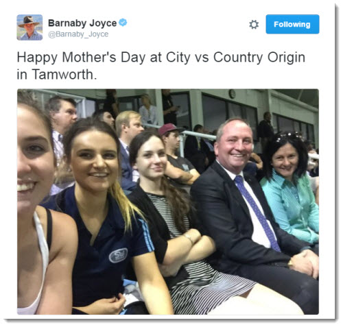 barnaby joyce tweet