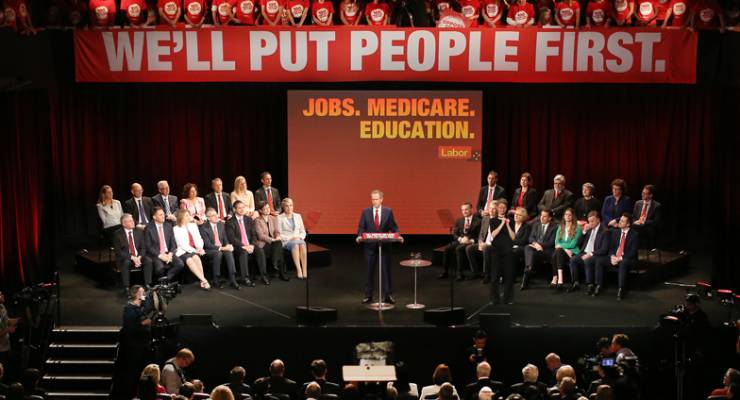 Labor launches its 2016 election campaign in Sydney on June 19 2016.