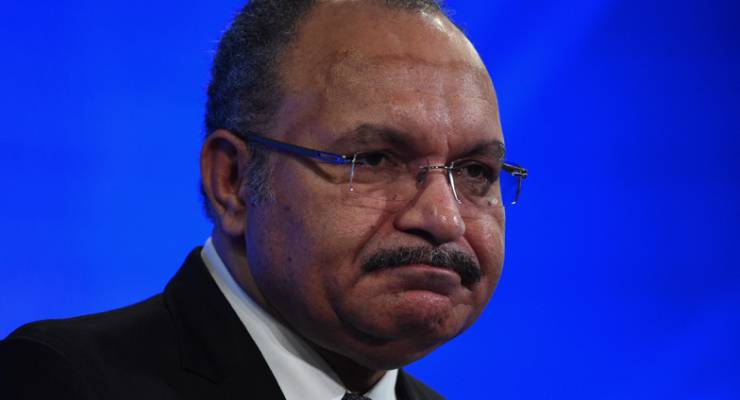 PNG Prime Minister Peter O'Neill