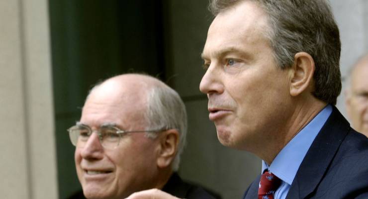 John Howard and Tony Blair