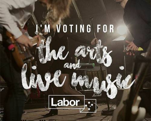 Labor ad for live music