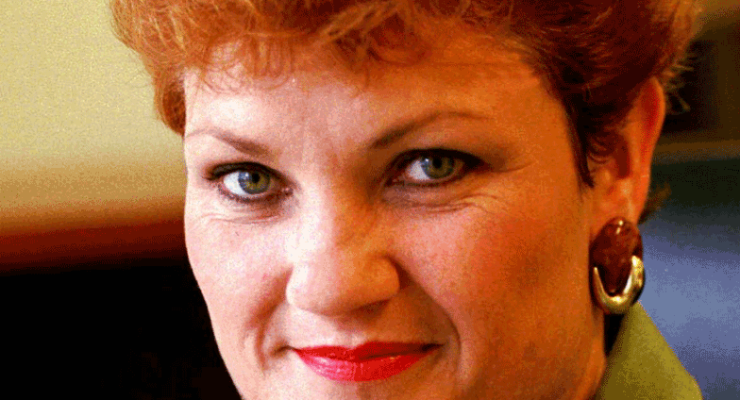 Pauline Hanson in 1996