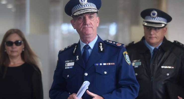 NSW Police Commissioner Andrew Scipione