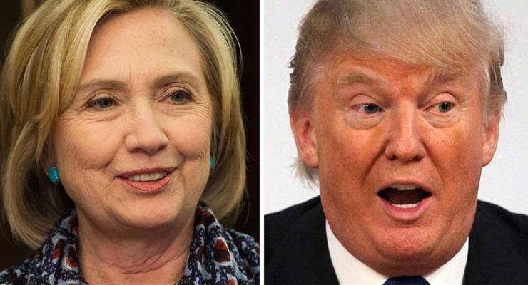 CLINTON TRUMP