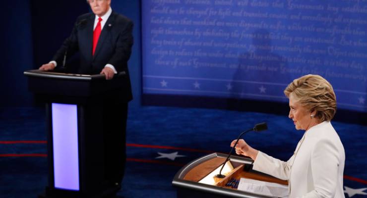 Donald Trump and Hillary Clinton Debate 3