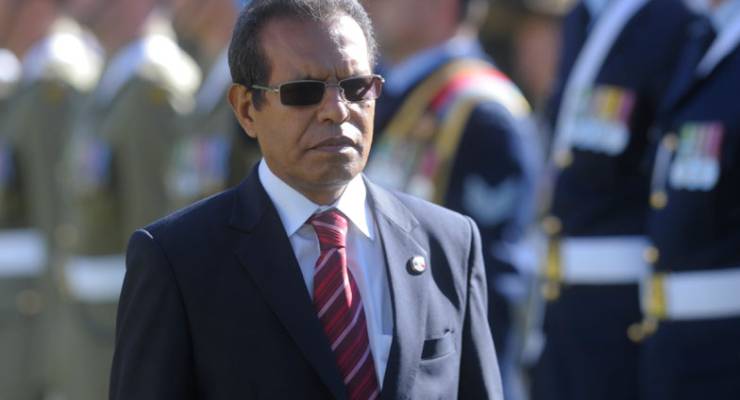 East Timorese President Taur Matan Ruak