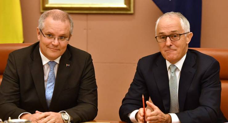 Turnbull Morrison welfare spending
