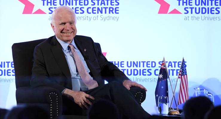 John McCain's US-Australia speech