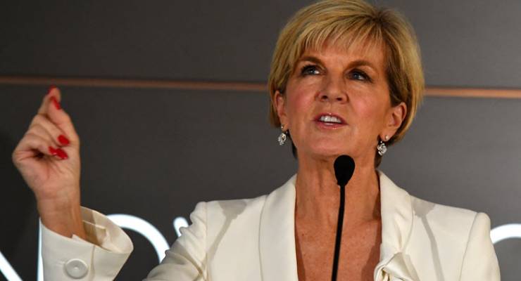 Jule Bishop Thailan speech