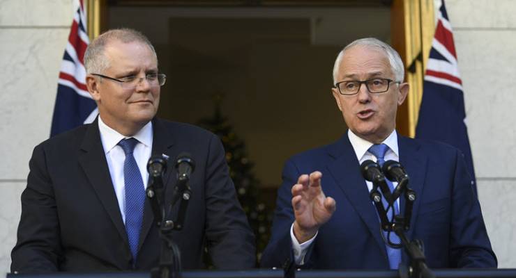 Turnbull Scomo wage stagnation