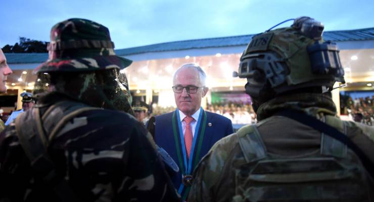 MALCOLM TURNBULL defence