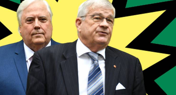 Clive Palmer Brian Burston