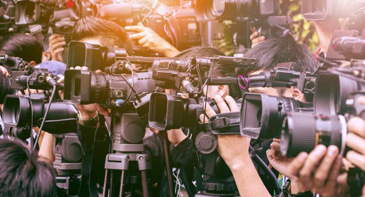 Journalists at work (Image: Getty Images)
