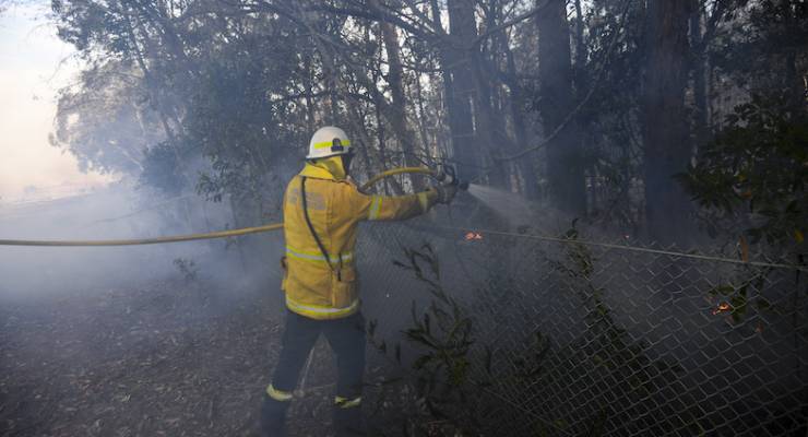 NSW fire ban bushfire