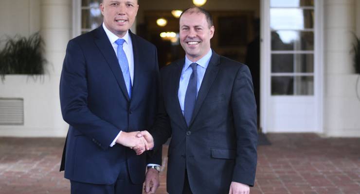 Peter Dutton Josh Frydenberg