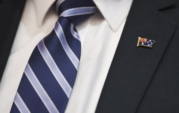 Scott Morrison lapel pin