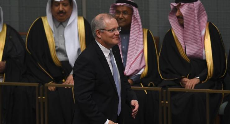 Scott Morrison Saudi Arabia government Jamal Khaggoshi