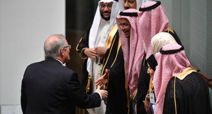 Saudi Arabia Australia Morrison DFAT