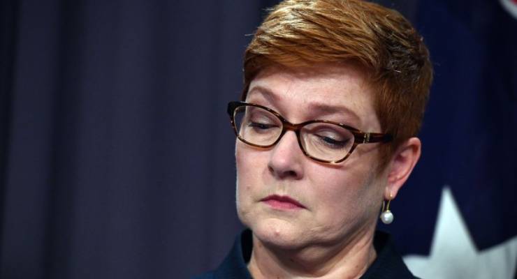 marise payne saudi arabia jamal khashoggi