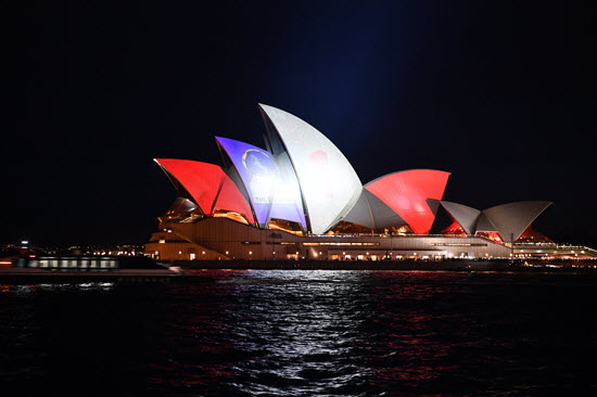 Sydney Opera House protest