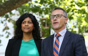 Richard Di Natale Samantha Ratnam Greens Victorian Election 2018