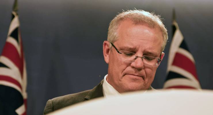 Scott Morrison Bourke Street