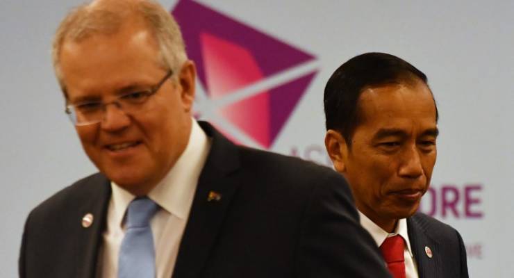 Scott Morrison Joko Widodo Israel Embassy Jerusalem Free trade agreement
