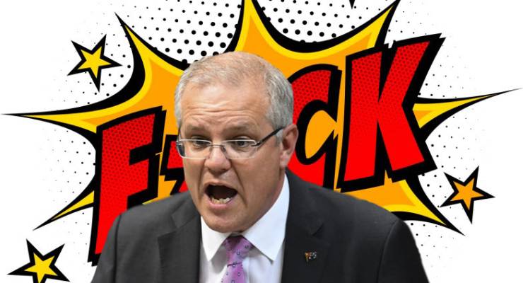 Scott Morrison offensive language