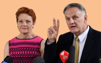 Mark Latham Pauline Hanson