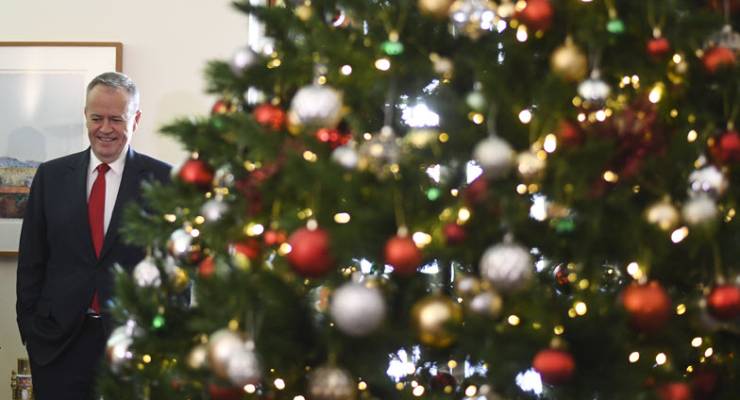 Christmas parliament house