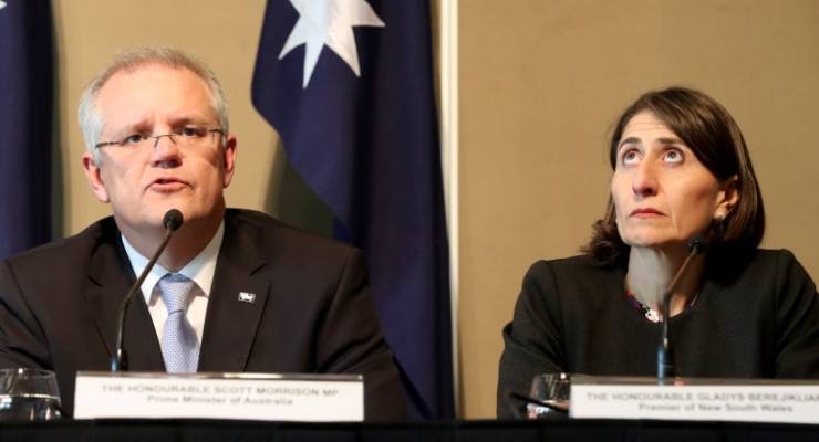 Scott Morrison Gladys Berejiklian COAG Liberal party