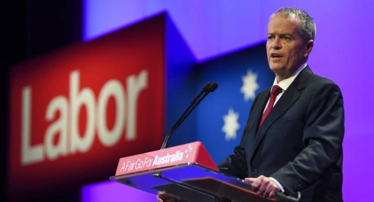 Shorten Labor conference immigration refugees Adani