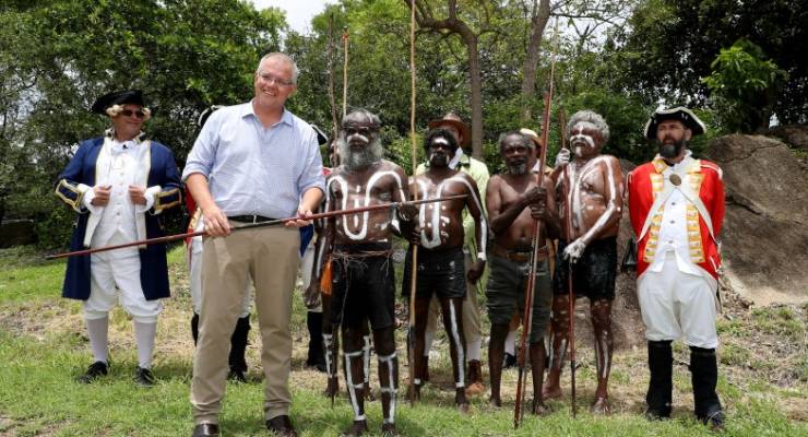 Scott Morrison Captain Cook Endeavour circumnavigation