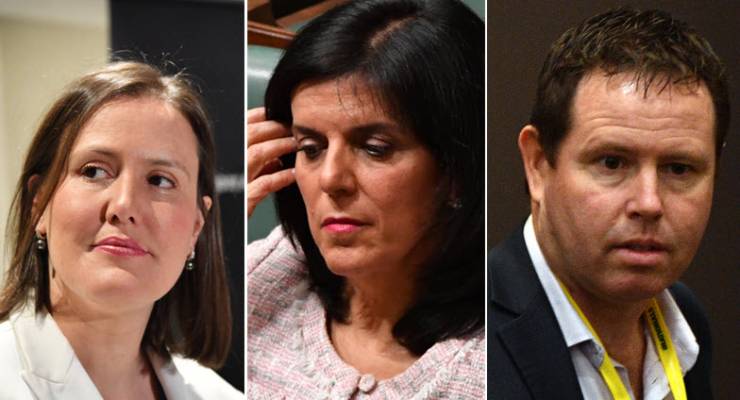 Coalition Kelly O'Dwyer Julia Banks Andrew Broad 2019 federal election