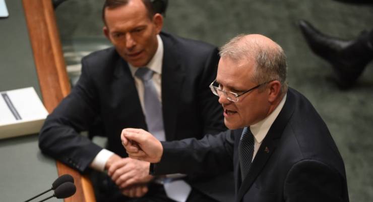 Tony Abbott and Scott Morrison