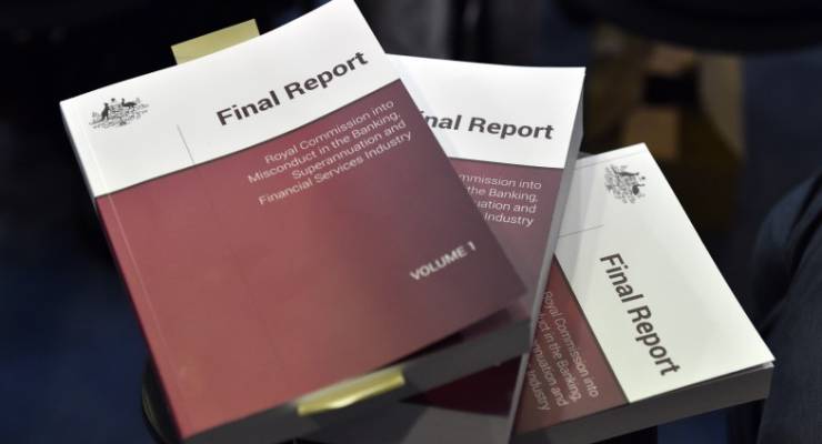 Banking royal commission report recommendations Hayne