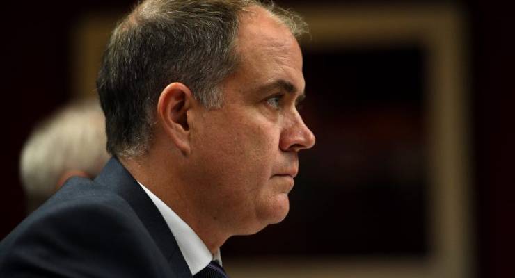 ABC managing director David Anderson appears at a Senate estimates