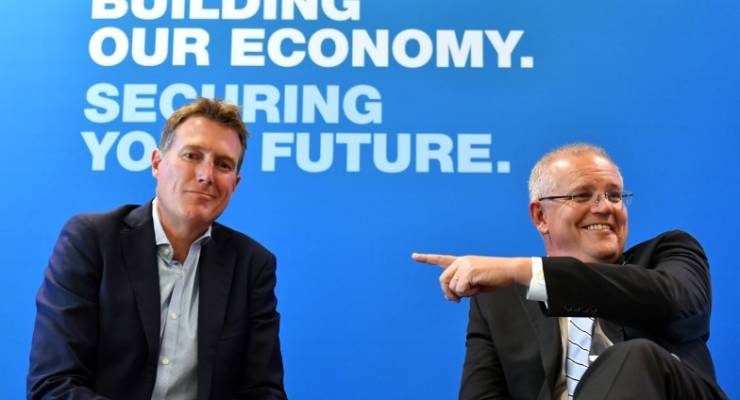 Scott Morrison Christian Porter western Australia 2019 Federal Election