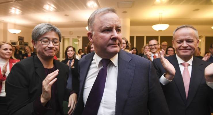 Labor Anthony Albanese Penny Wong Bill Shorten