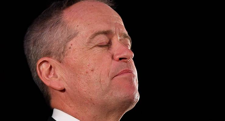 Bill Shorten loses 2019 election ANU study election