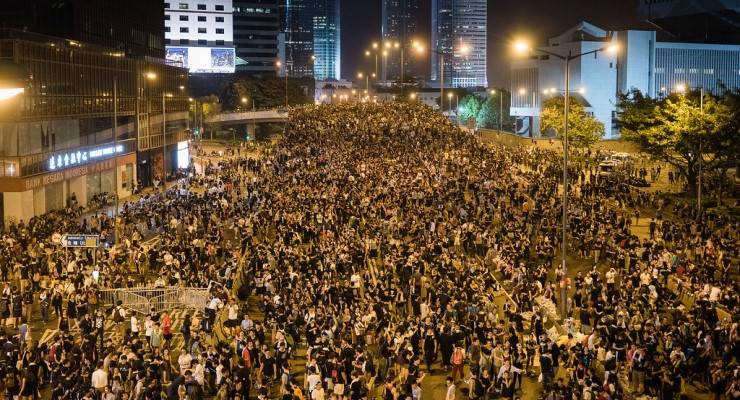 Hong Kong citizen protests