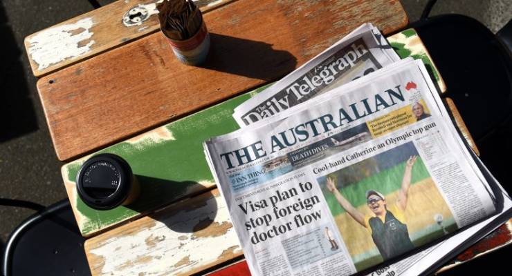 News Corp Australia newspapers