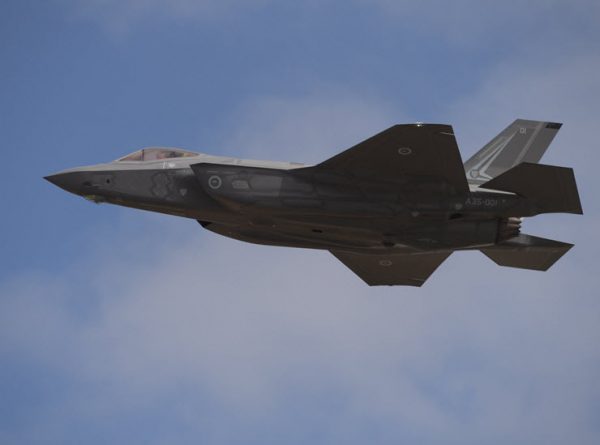 F-35 at the Avalon air show.