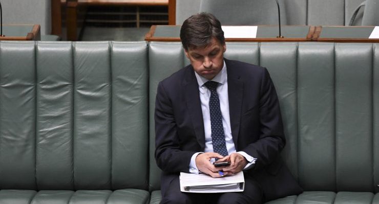 Australian Energy Minister Angus Taylor.